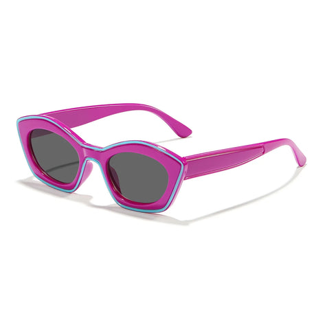 Vintage Cat Eye Female Eyewear pink