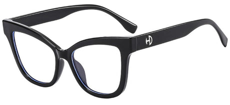Black Vintage Cat Eye Frame Eyewear