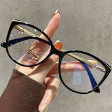 Vintage Cat Eye Myopia Hyperopia Glasses
