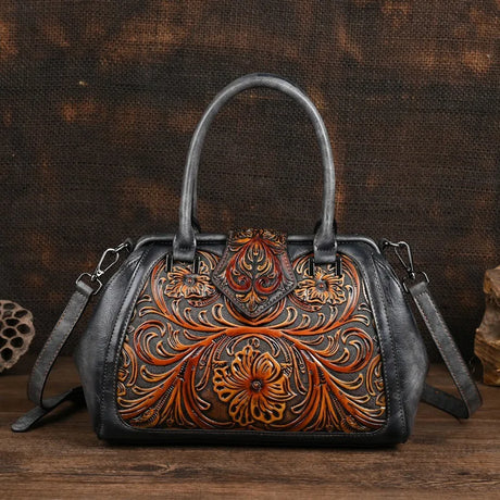 Grey handbag 