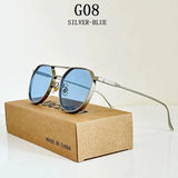 Vintage Fashion Oval Men Sunglasses