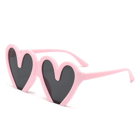 Pink Vintage Heart Core Sunglasses