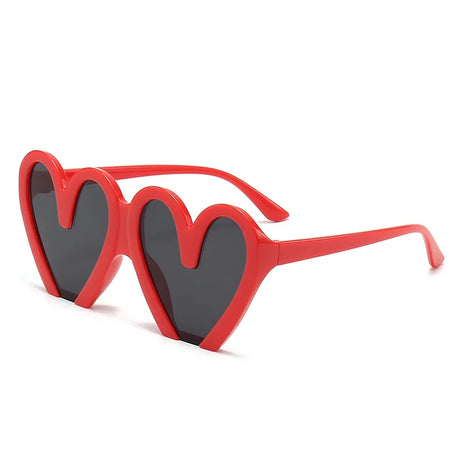 Red Vintage Heart Core Sunglasses
