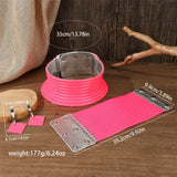 pink jewelry set size
