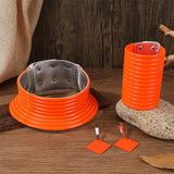 orange jewelry set