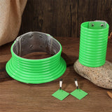 green color leather jewelry set