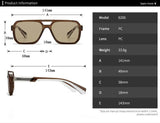 Details of Vintage Luxury Square Men Sunglass