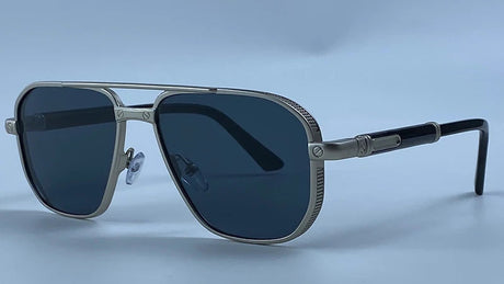 Vintage Metal Double Bridge Sunglasses