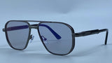 Vintage Metal Double Bridge Sunglasses