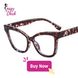 Vintage Oversized Cat Eye Frame Eyewear Sassy Chick Logo