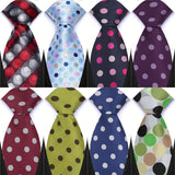 Collection of Vintage Polka Dots 8CM Wedding Necktie