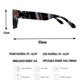 Details of Vintage Retro Square Men Sunglass