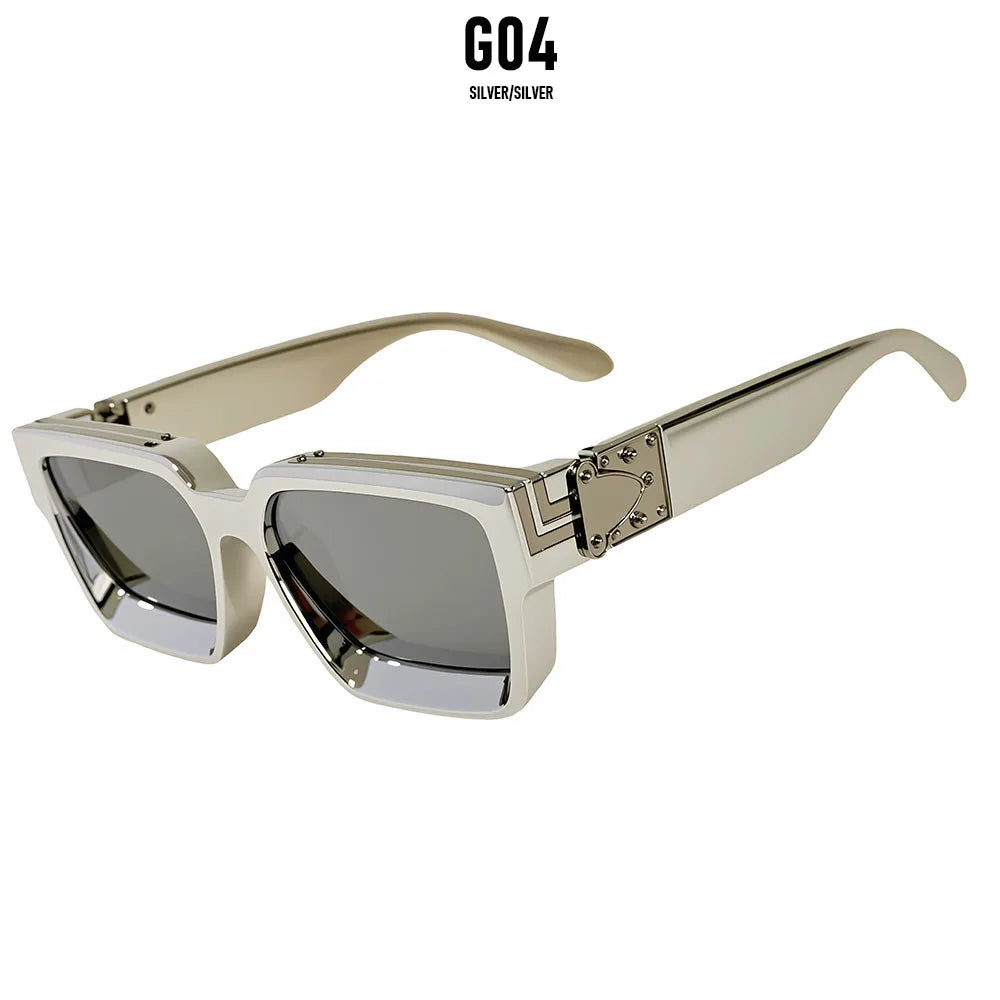 Vintage Retro Square Men Sunglass