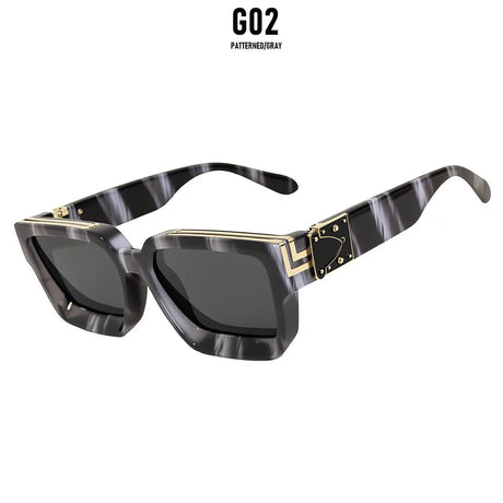 Vintage Retro Square Men Sunglass