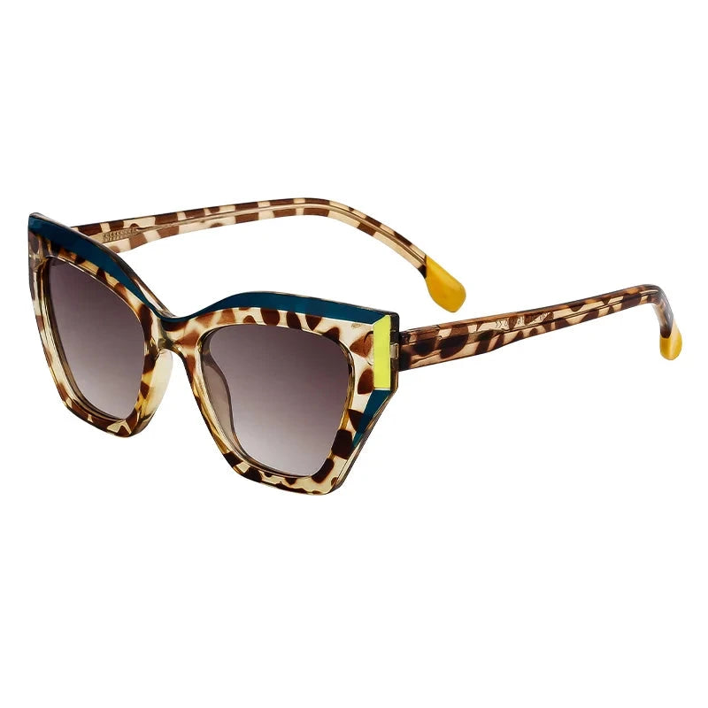 Vintage Sexy Cat Eye Sunglasses leopard