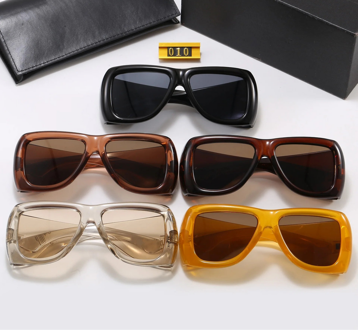 Collection of Vintage Sexy Hip Hop Gradient Ladies Sunglasses