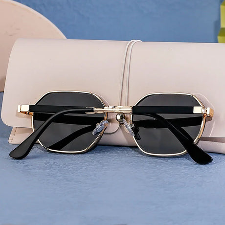 Vintage Square Designer Men Sunglasses