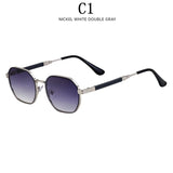 Vintage Square Designer Men Sunglasses