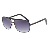 Vintage Square Driving Sunglasses black