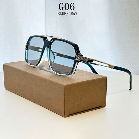 Vintage Square Luxury Men Sunglasses