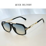 Vintage Square Luxury Men Sunglasses