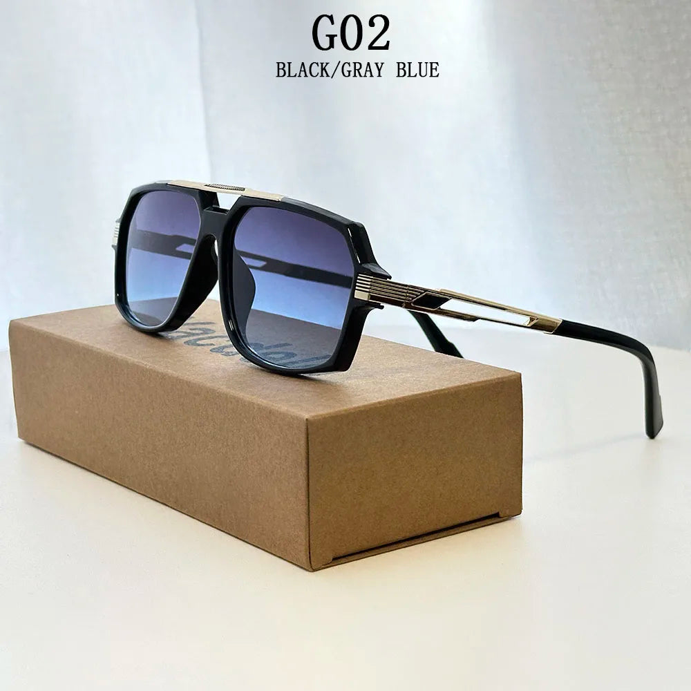 Vintage Square Luxury Men Sunglasses