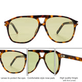 Vintage Square Pilot Outdoor Punk Sunglasses
