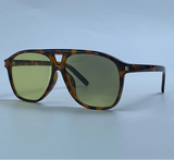 Vintage Square Pilot Outdoor Punk Sunglasses