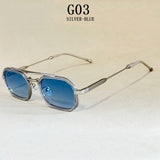 Vintage Square Steampunk Men Sunglasses