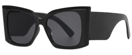 Vintage Square Thick Frame Retro Oversized Sunglasses