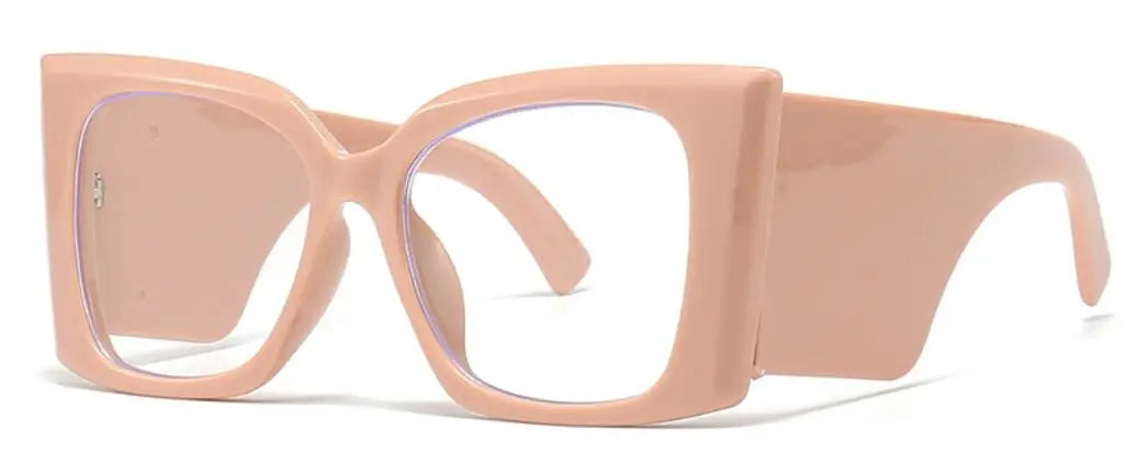 Vintage Trend Big Frame Anti Blue Light Blocking Glasses