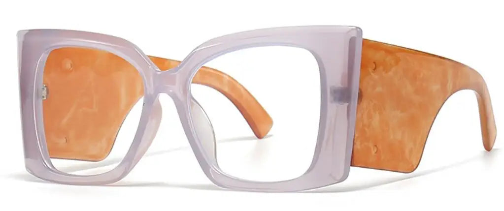 Vintage Trend Big Frame Anti Blue Light Blocking Glasses