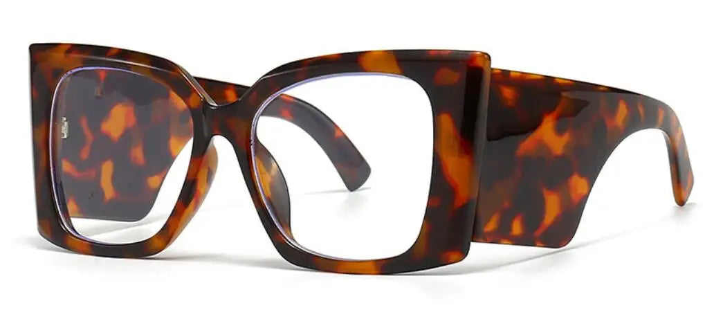 Vintage Trend Big Frame Anti Blue Light Blocking Glasses