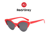 Vintage UV400 Gradient Women Cat Eye Sunglasses