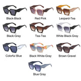 Collection of Vintage  UV400 Protection Irregular Cat Eye Sunglasses