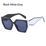Vintage  UV400 Protection Irregular Cat Eye Sunglasses
