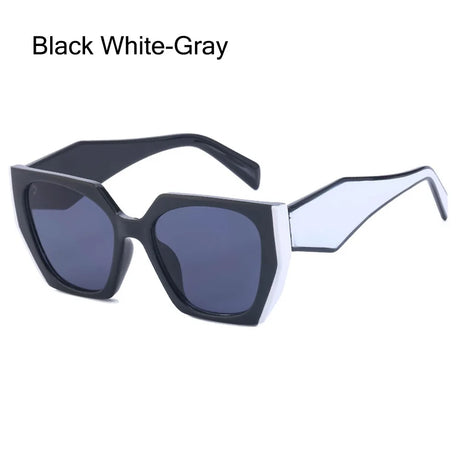 Vintage  UV400 Protection Irregular Cat Eye Sunglasses