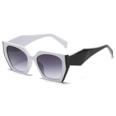 Vintage  UV400 Protection Irregular Cat Eye Sunglasses