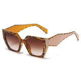 Vintage  UV400 Protection Irregular Cat Eye Sunglasses