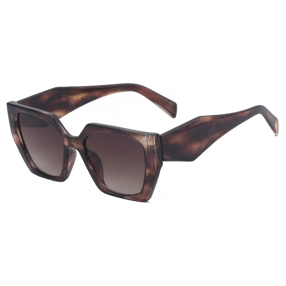 Vintage  UV400 Protection Irregular Cat Eye Sunglasses