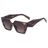 Vintage  UV400 Protection Irregular Cat Eye Sunglasses