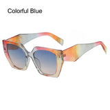 Vintage  UV400 Protection Irregular Cat Eye Sunglasses