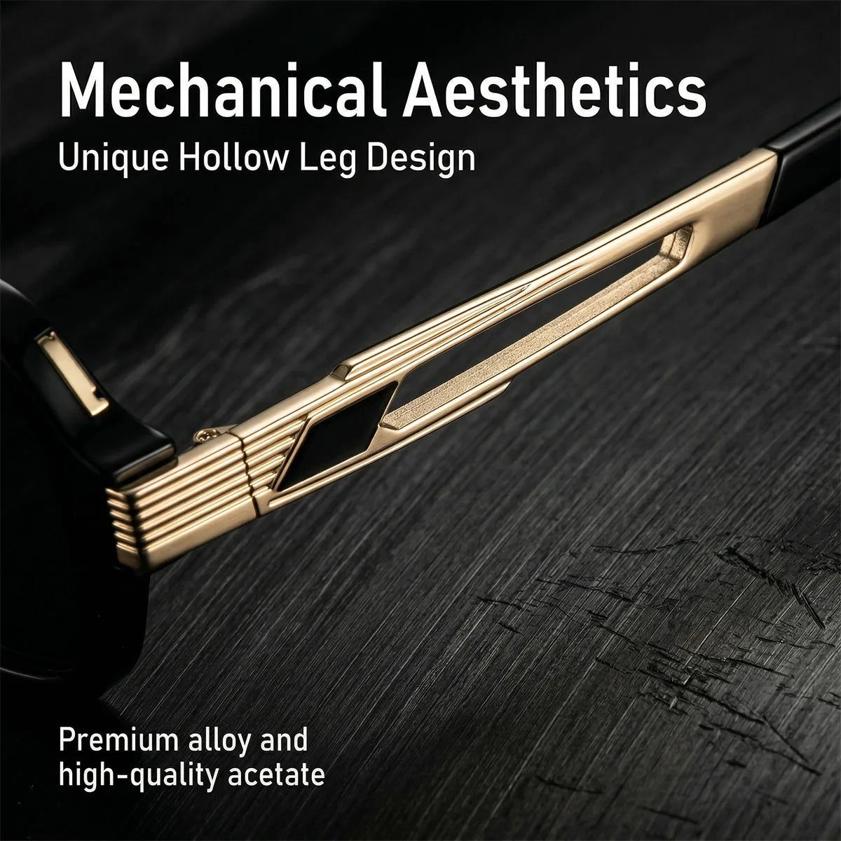 Details of Vintage UV400 Protection Square Men Sunglasses