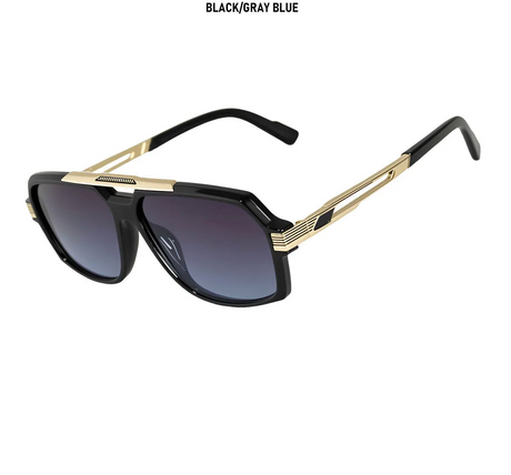Vintage UV400 Protection Square Men Sunglasses