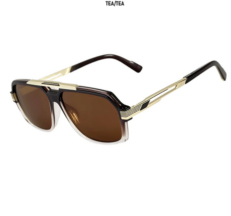 Vintage UV400 Protection Square Men Sunglasses