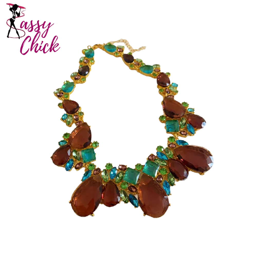 Water Drop Temperament Jewelry Set Sassy Chick Logo