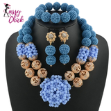 Wedding Beads Bridal Jewelry Set Sassy Chick Logo