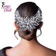 Wedding Bride Headband Shining Rhinestone Hair Accessories Sassy Chick Logo