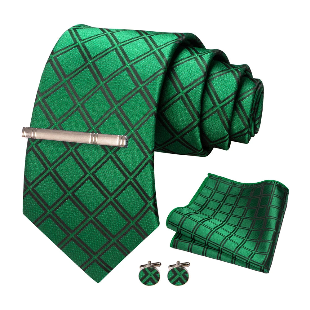 Green Necktie Set