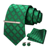 Green Necktie Set